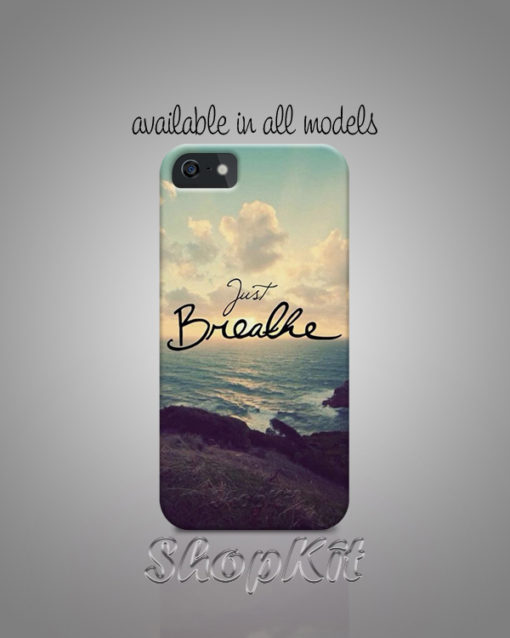 Beautiful ocean with sunset mobile cover
