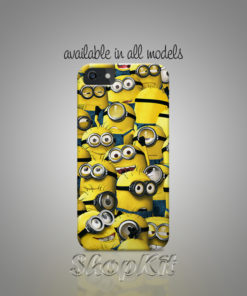 Minions group shot for mobile cover