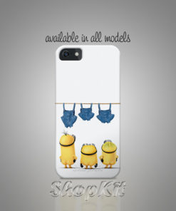 minions without their pents on mobile cover