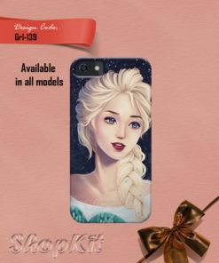 Barbie photo with night sky background mobile cover
