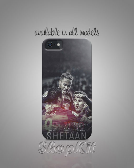 Messi and Neymar customize mobile cover