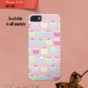 Colorful cupcakes pattern for customize mobile cover