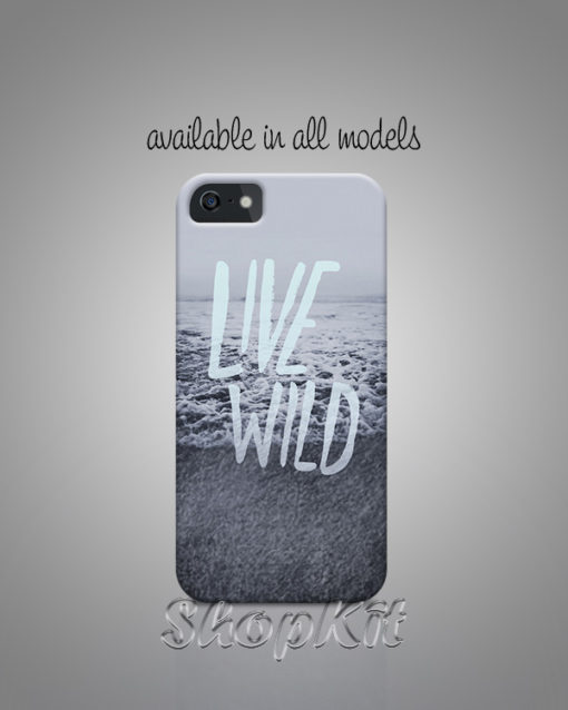 ocean waves and live wild mobile cover