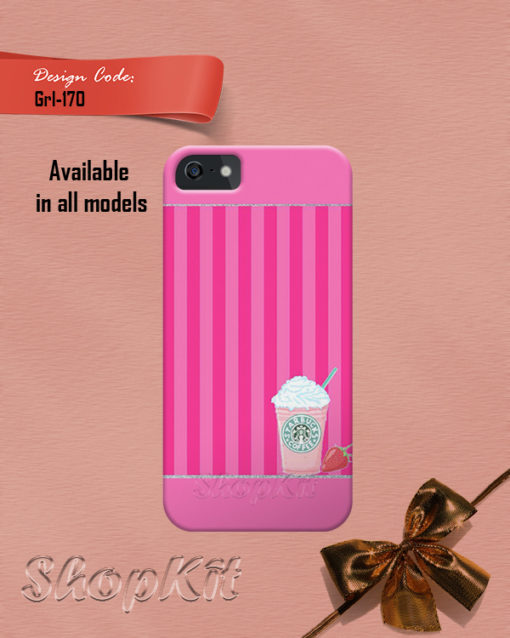 starbuck cup design for customize mobile cover