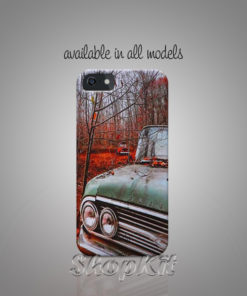 chervolet car with trees mobile cover