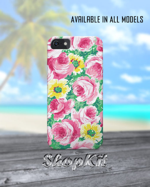 red roses with yellow flowers mobile cover