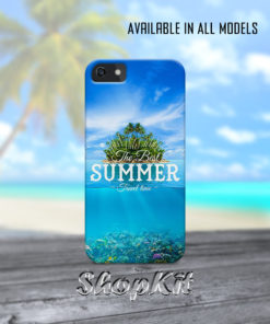 the best summer trave time is her with ocean and tapoo mobile cover