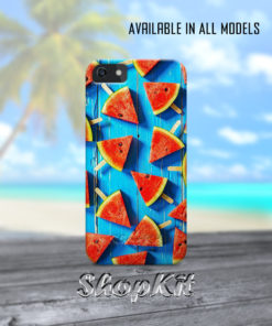 top view of watermelon stick Customize Mobile Cover